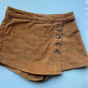 Pacsun burnt orange skort
